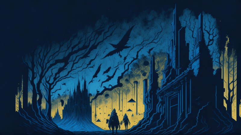 Делаем игру через нейросети. Дневник разработчиков #1 - концепт, арты и музыкальное сопровождение