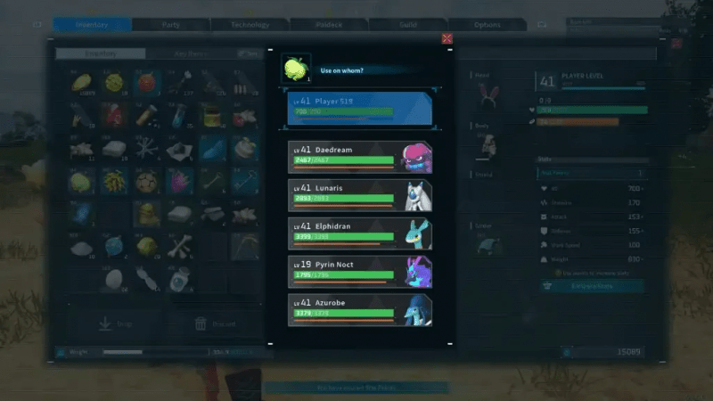 Где найти все деревья с плодами навыков в Palworld