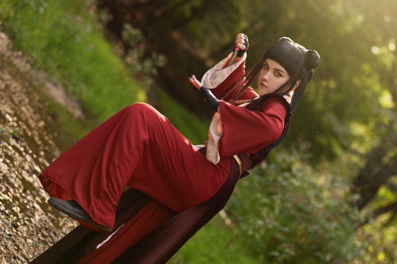 Модели показали косплей главных героев "Аватара: Легенда об Аанге"