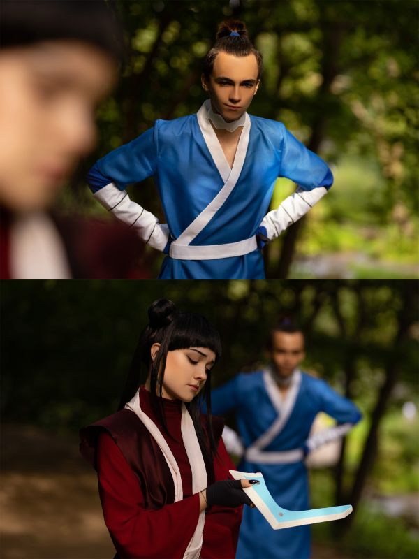 Модели показали косплей главных героев "Аватара: Легенда об Аанге"