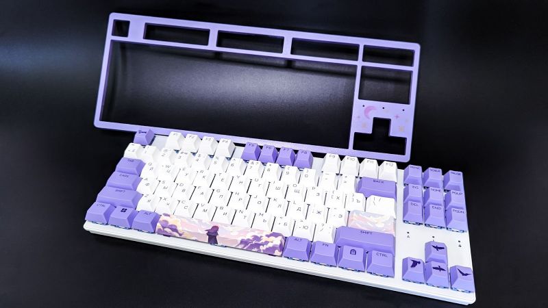 Обзор механической клавиатуры Dareu A87L - яркий акцент