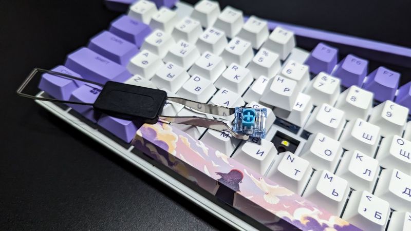 Обзор механической клавиатуры Dareu A87L - яркий акцент