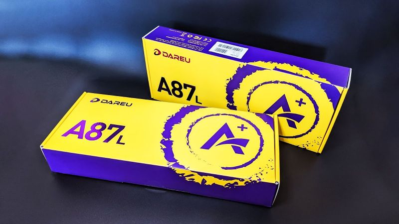 Обзор механической клавиатуры Dareu A87L - яркий акцент