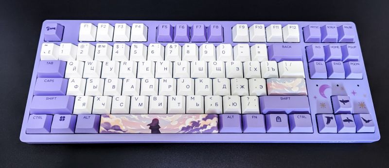 Обзор механической клавиатуры Dareu A87L - яркий акцент