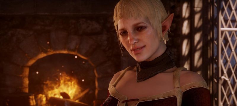 Косплей Сэры из Dragon Age: Inquisition