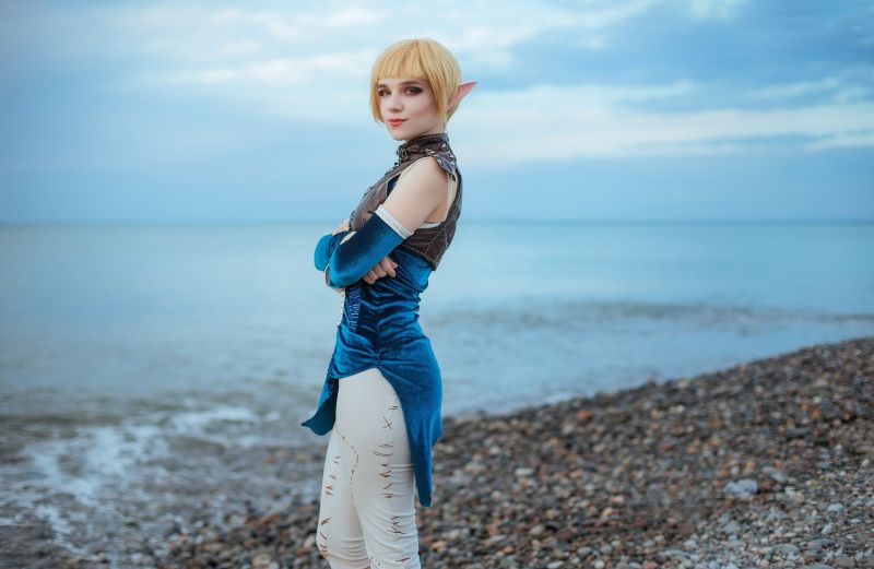 Косплей Сэры из Dragon Age: Inquisition