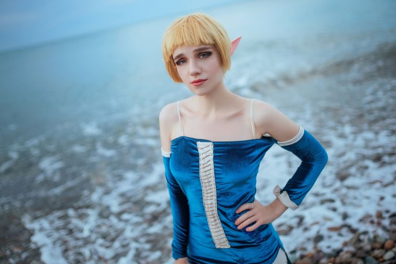 Косплей Сэры из Dragon Age: Inquisition