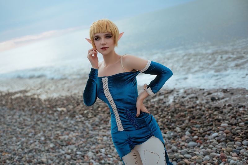 Косплей Сэры из Dragon Age: Inquisition