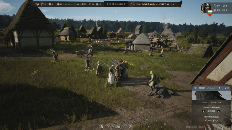 Развитие поселения, эффективный сбор ресурсов, военное дело и торговля: гайд для начинающих Manor Lords